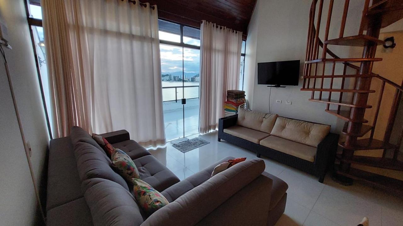 Linda Cobertura Duplex, Pe Na Areia,Vista Linda. Daire Caraguatatuba Dış mekan fotoğraf