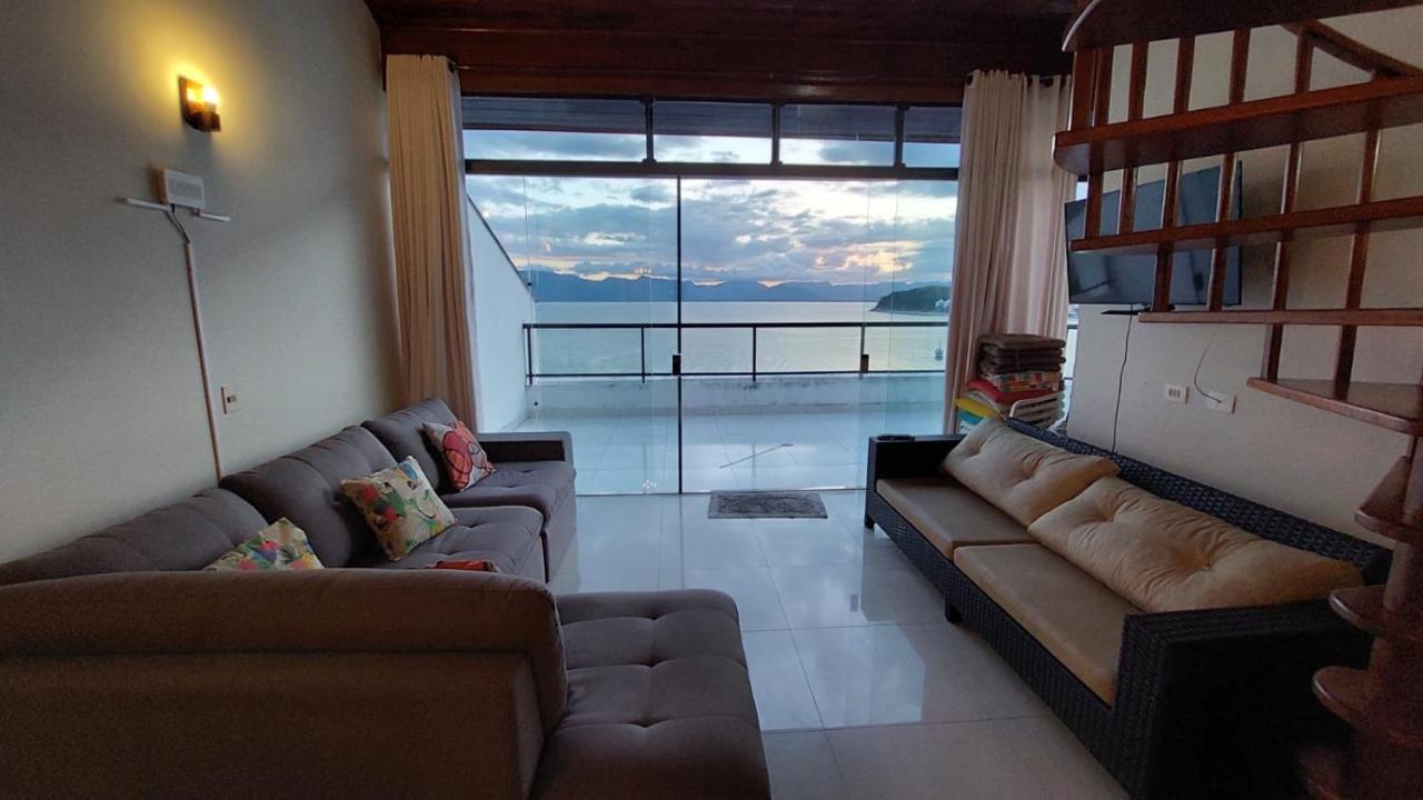 Linda Cobertura Duplex, Pe Na Areia,Vista Linda. Daire Caraguatatuba Dış mekan fotoğraf