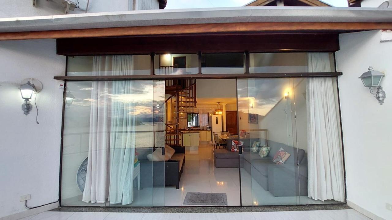 Linda Cobertura Duplex, Pe Na Areia,Vista Linda. Daire Caraguatatuba Dış mekan fotoğraf